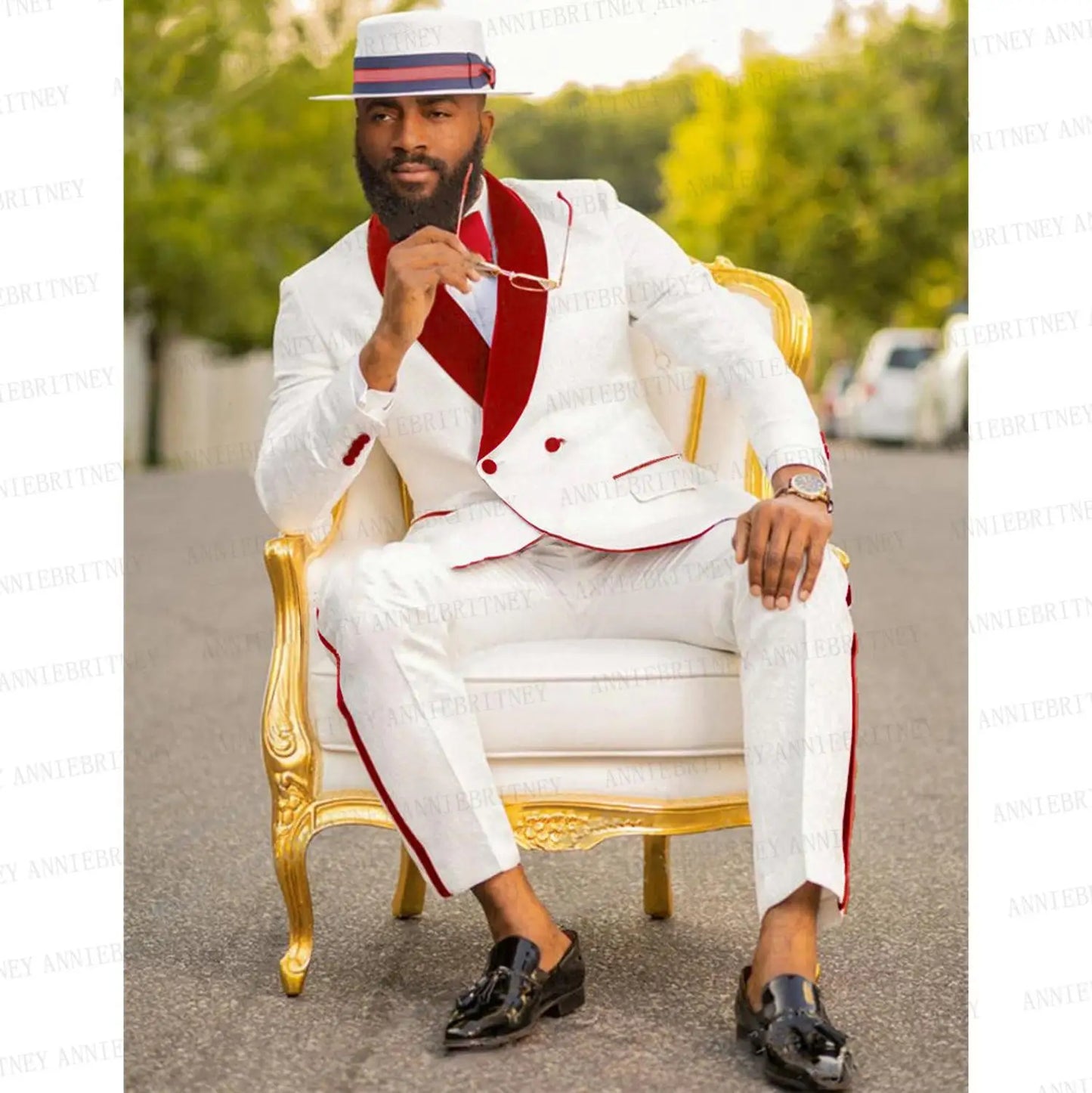 The Regal Heir – Velvet Ceremony Suit
