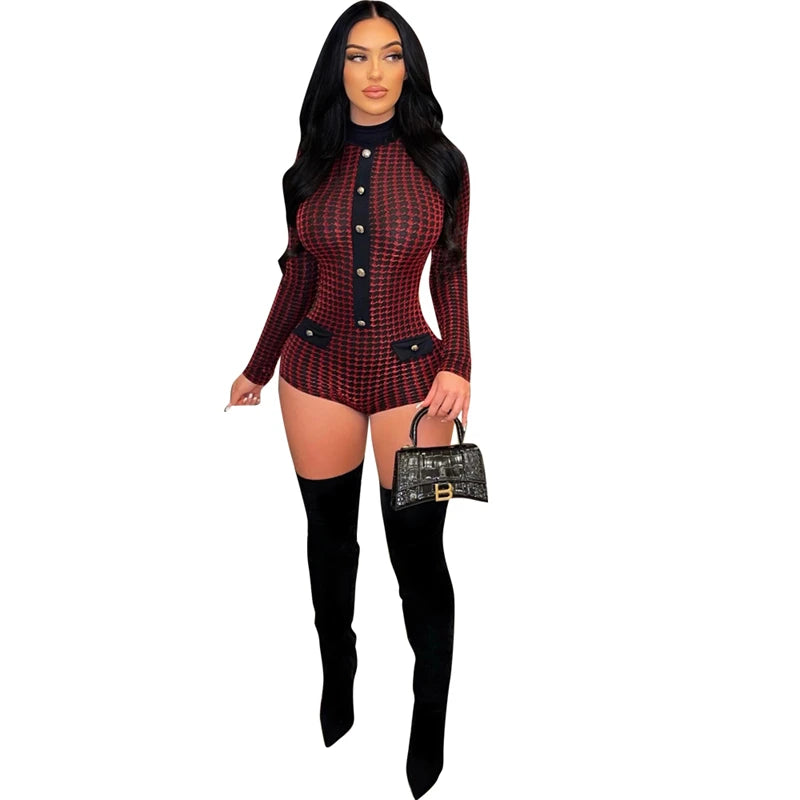 The “Midnight Heiress” Luxe Romper