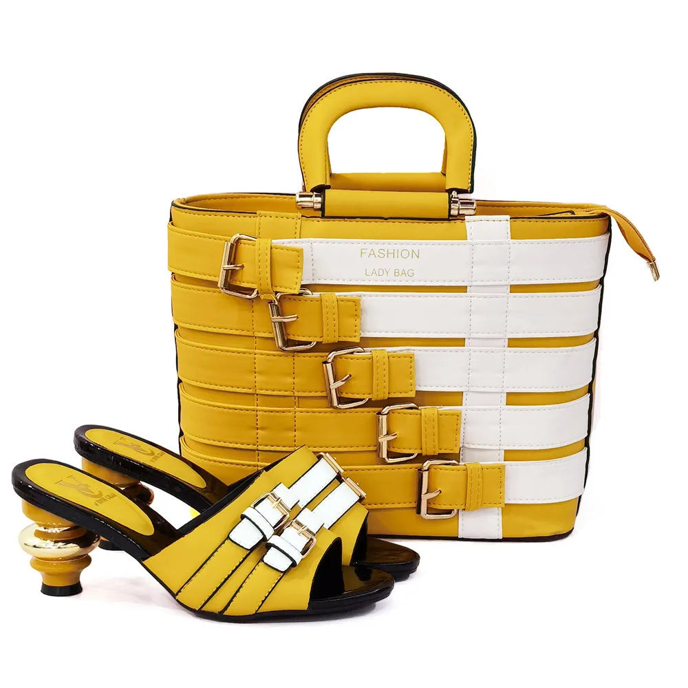 Luxe Harmony Handbag & Heel Set