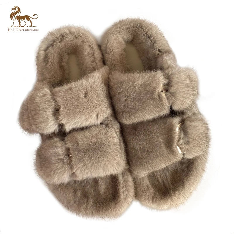 Soft Life Mink Luxe Slides