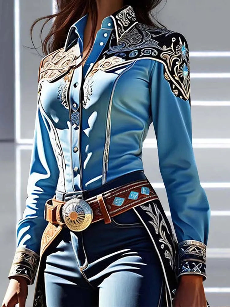 Frontier Luxe Statement Blouse