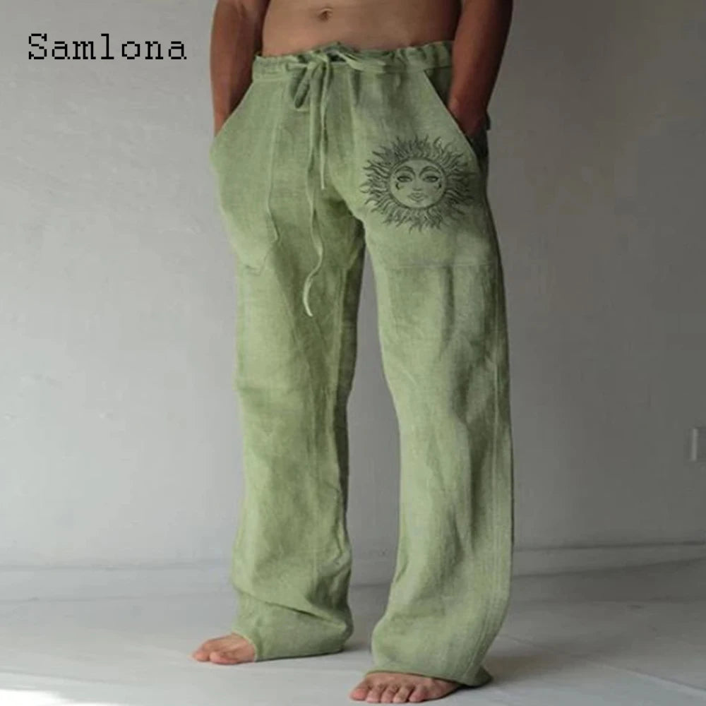 The Solstice Linen Trousers