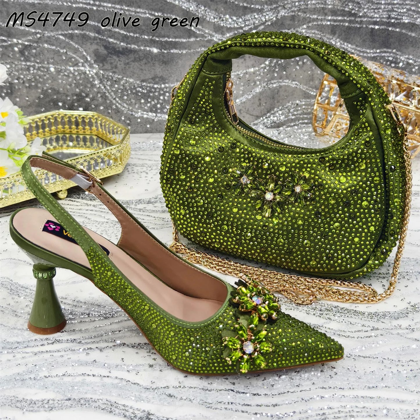 Regal Radiance Handbag & Heel Set