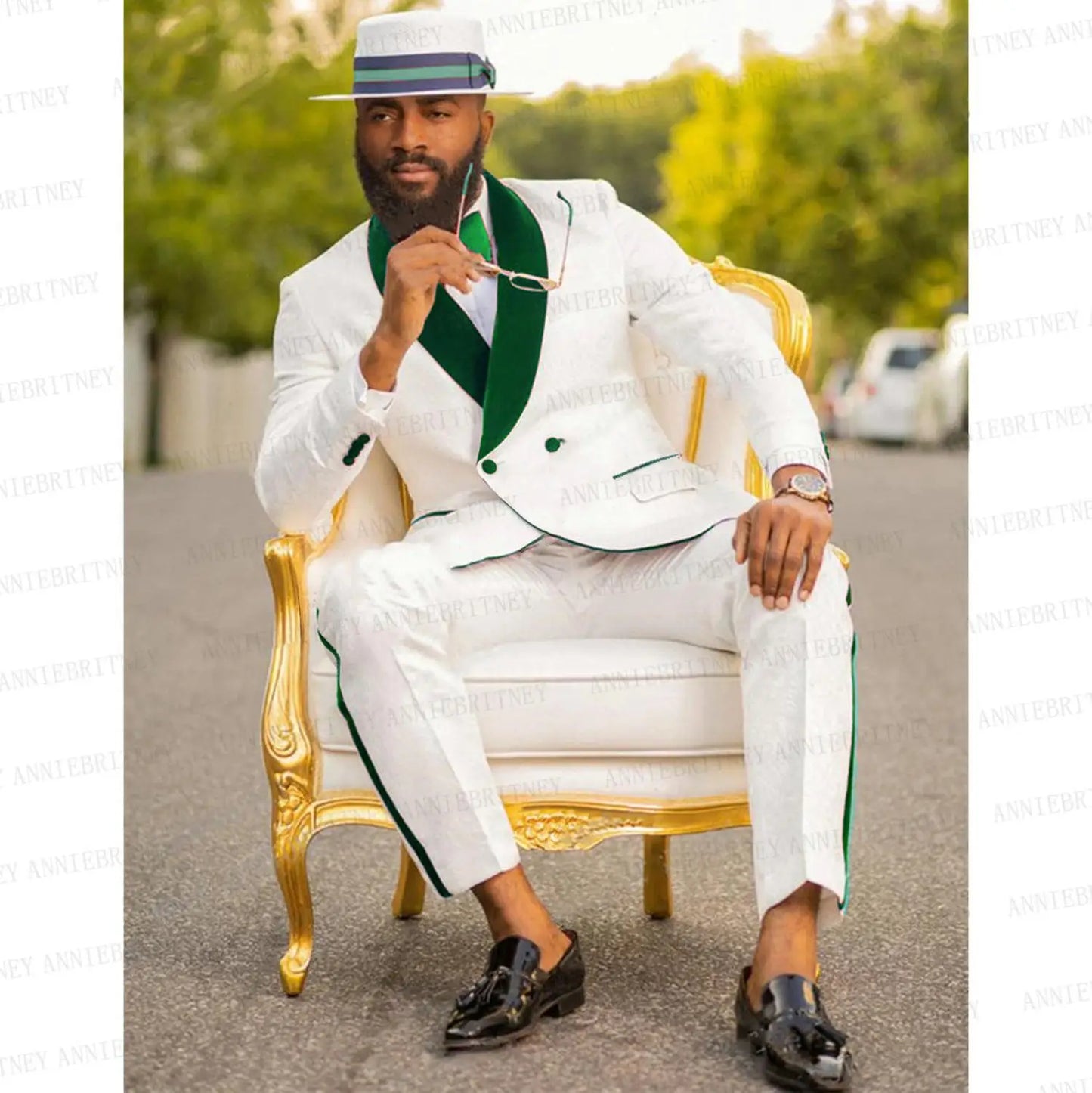 The Regal Heir – Velvet Ceremony Suit