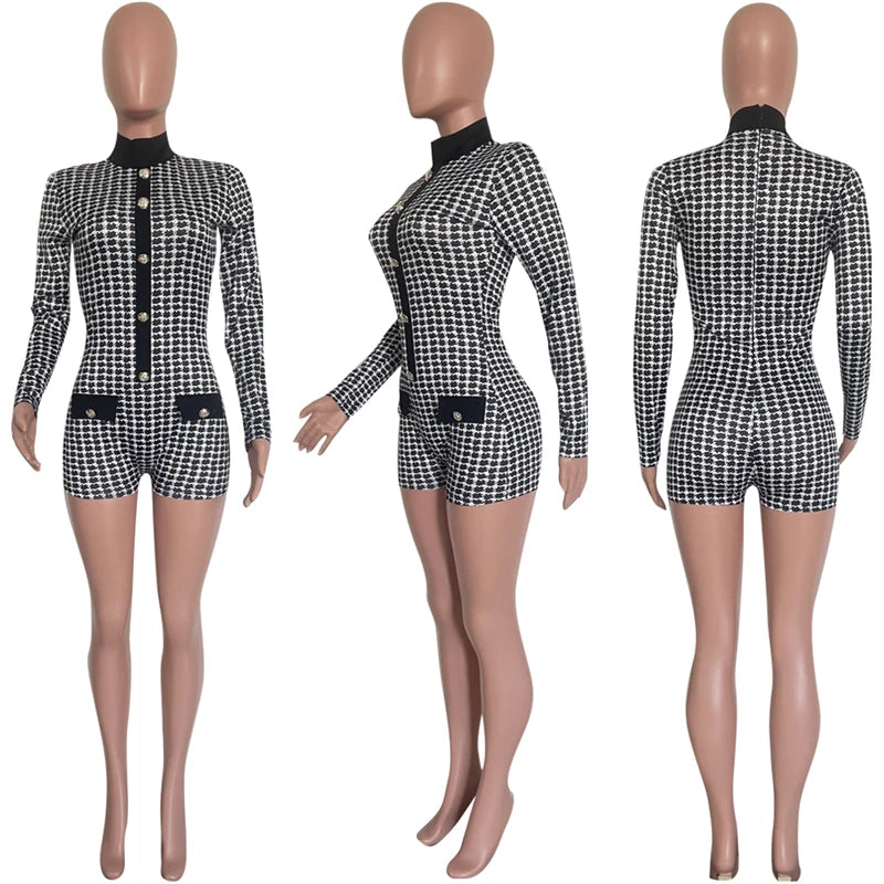 The “Midnight Heiress” Luxe Romper