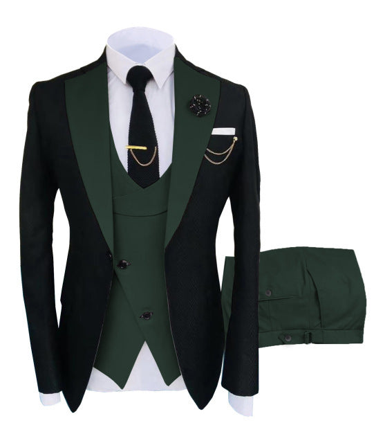 The Azure Sovereign – Three-Piece Ceremony Suit
