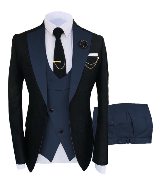 The Azure Sovereign – Three-Piece Ceremony Suit