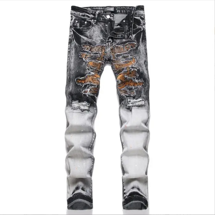 The Midnight Authority Stacked Jeans
