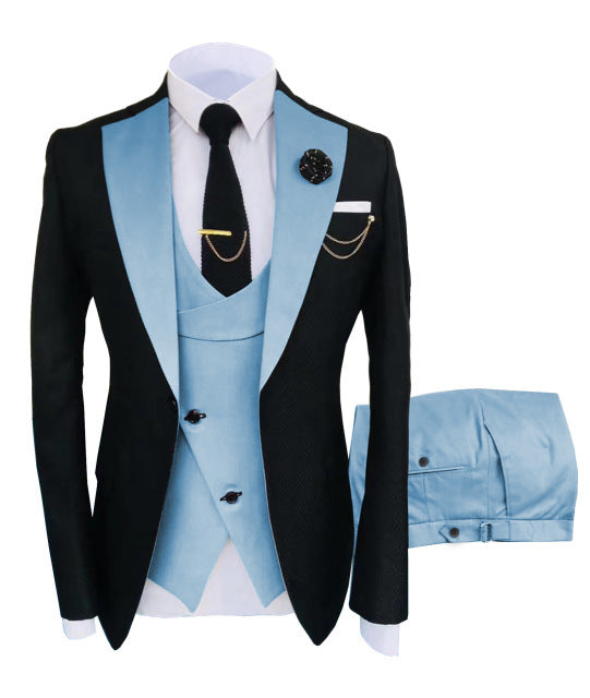 The Azure Sovereign – Three-Piece Ceremony Suit