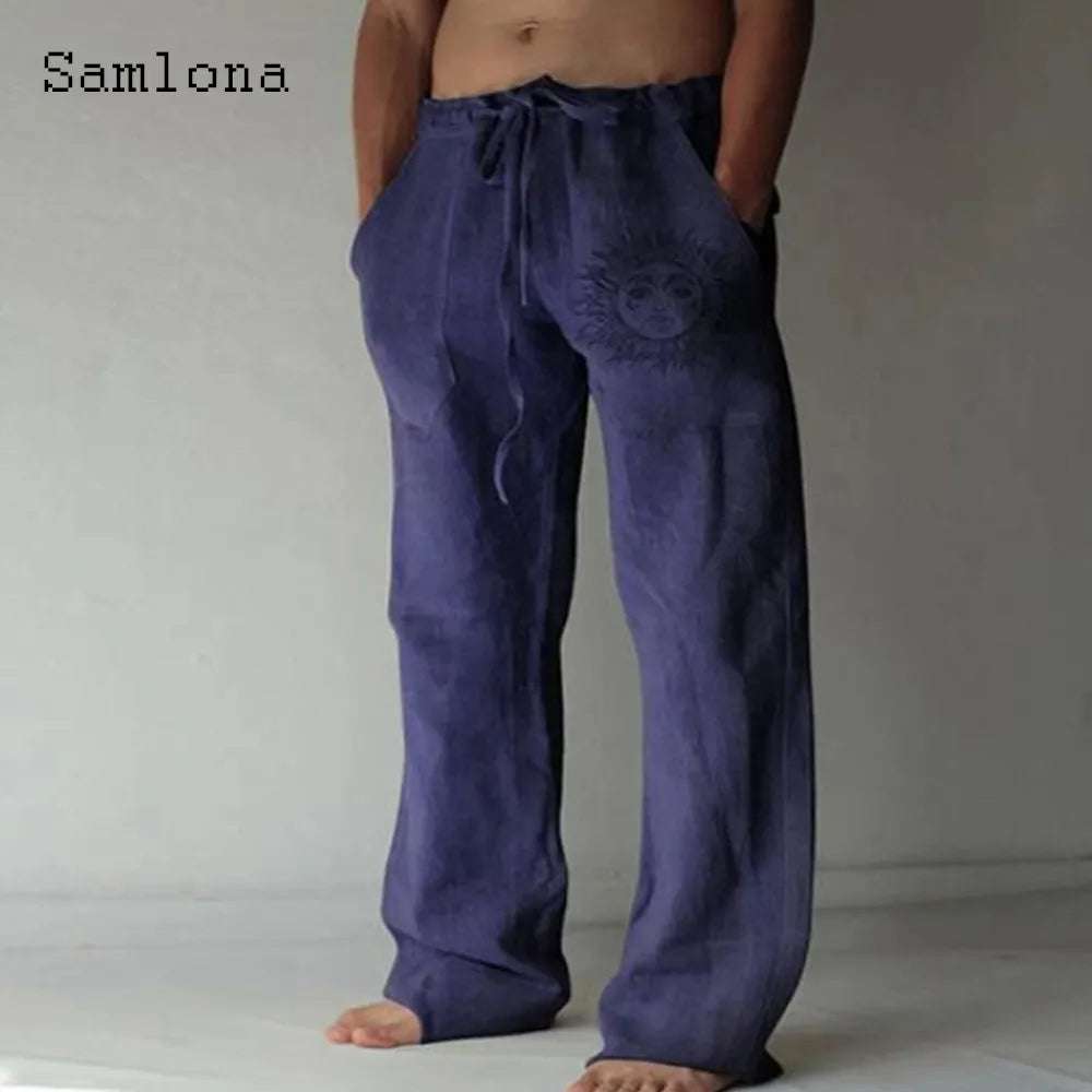 The Solstice Linen Trousers