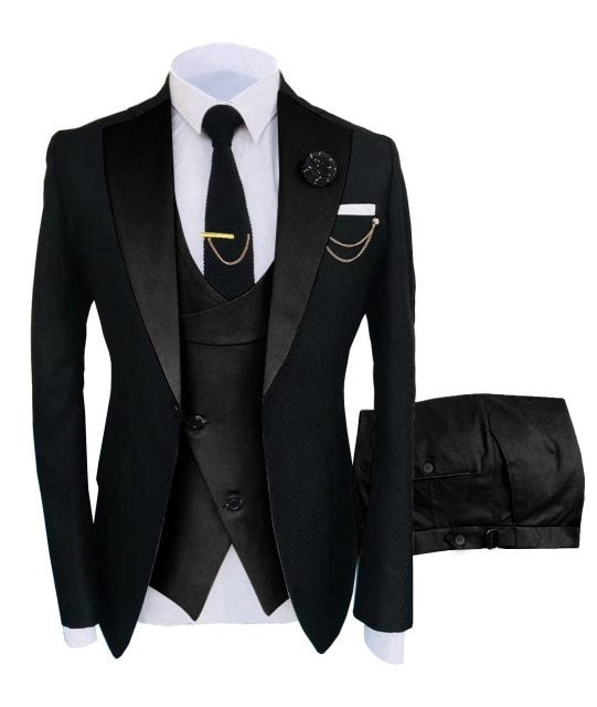 The Azure Sovereign – Three-Piece Ceremony Suit