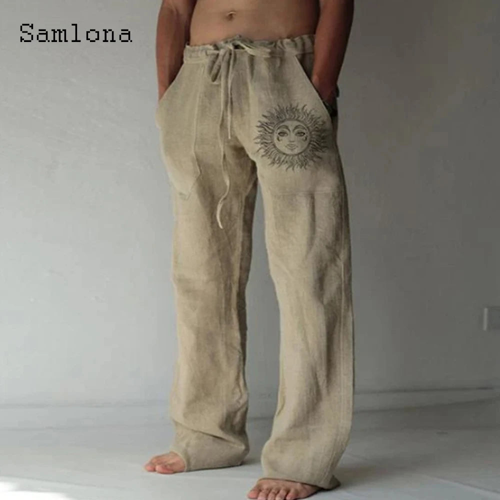 The Solstice Linen Trousers