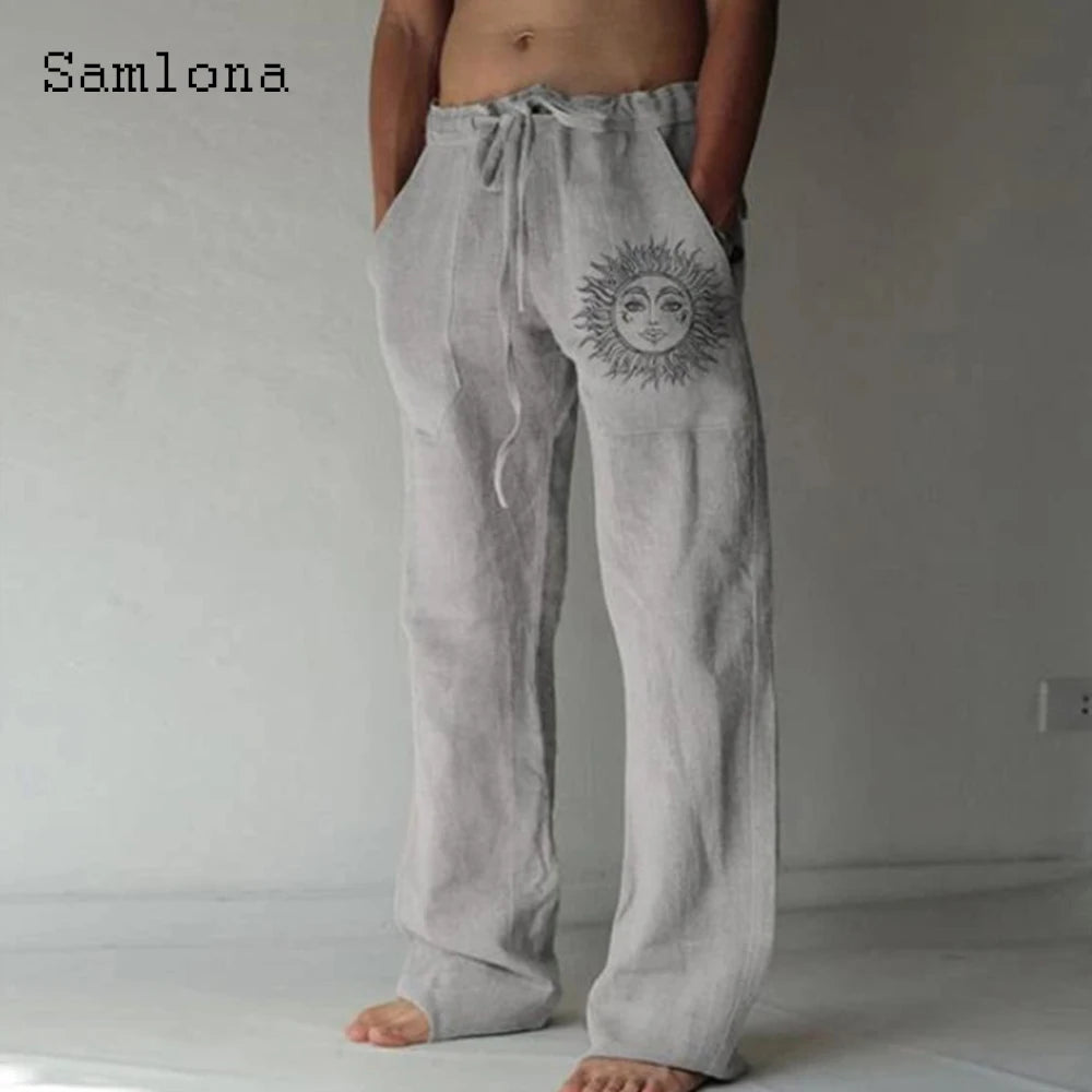 The Solstice Linen Trousers