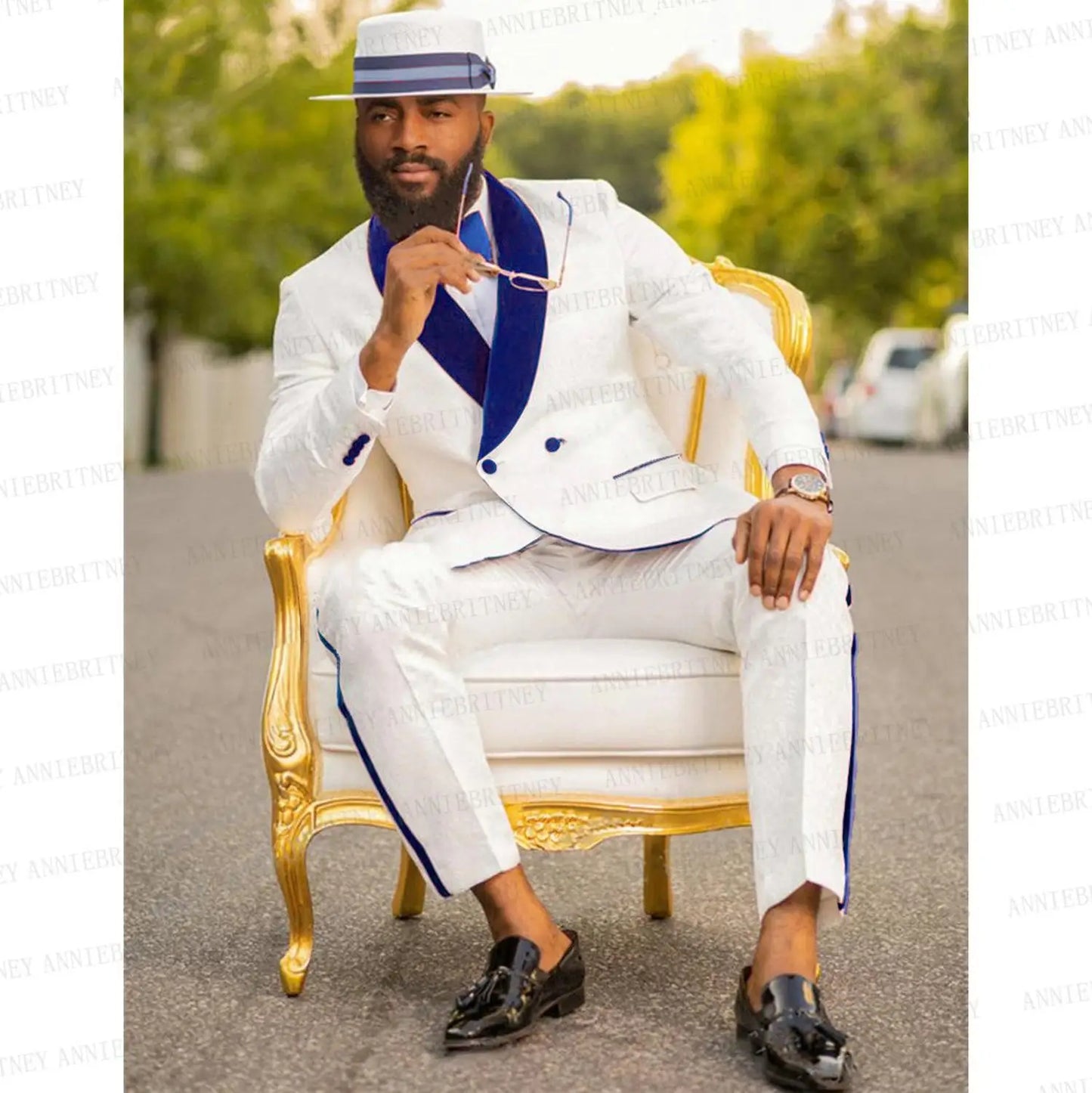 The Regal Heir – Velvet Ceremony Suit