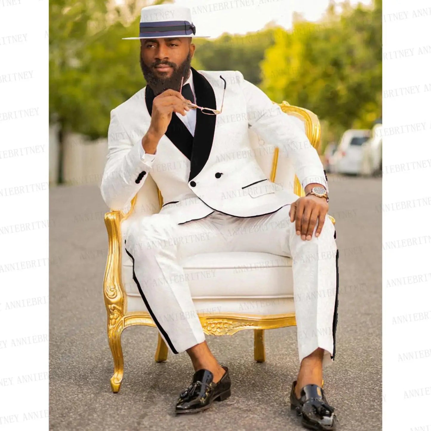 The Regal Heir – Velvet Ceremony Suit