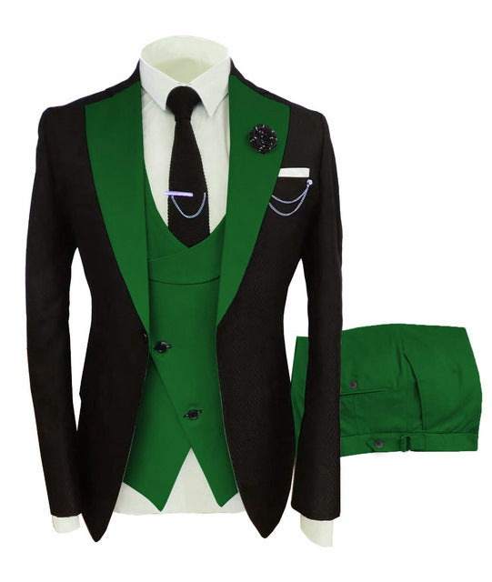 The Azure Sovereign – Three-Piece Ceremony Suit