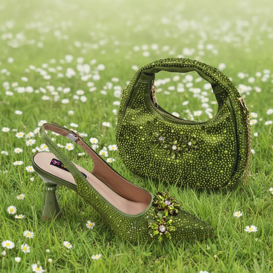 Regal Radiance Handbag & Heel Set