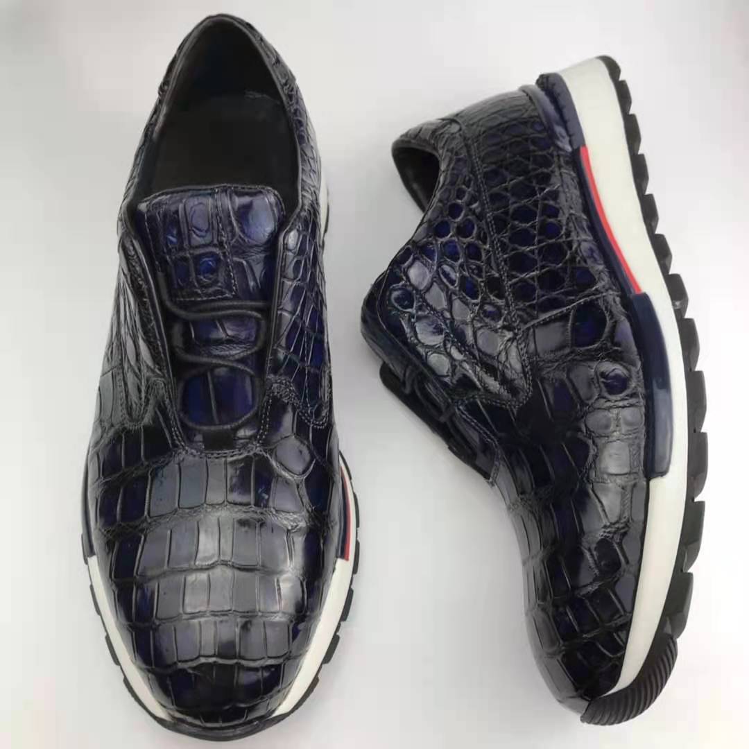 The Monarch Zip Leather Sneaker