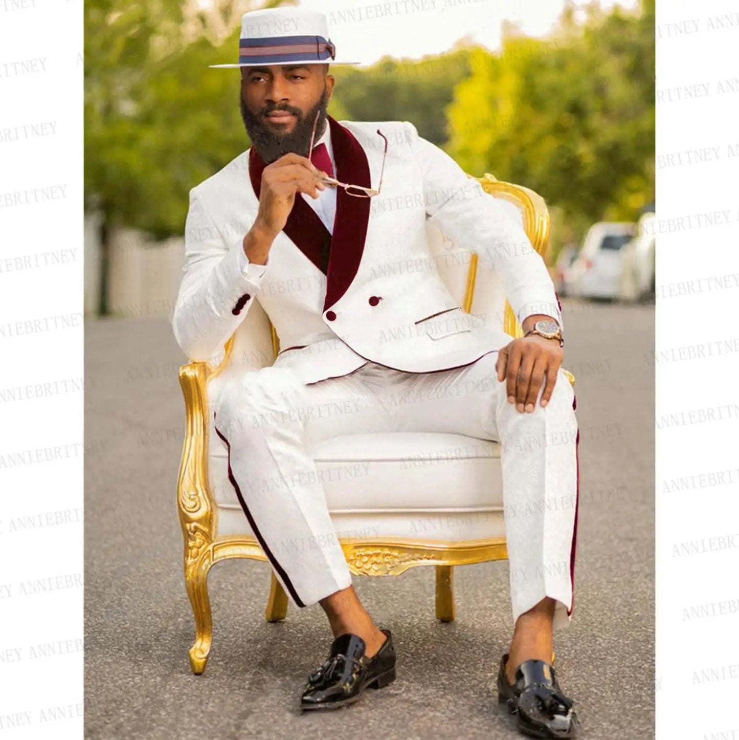 The Regal Heir – Velvet Ceremony Suit