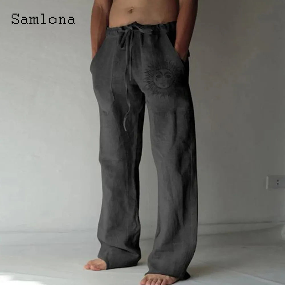 The Solstice Linen Trousers