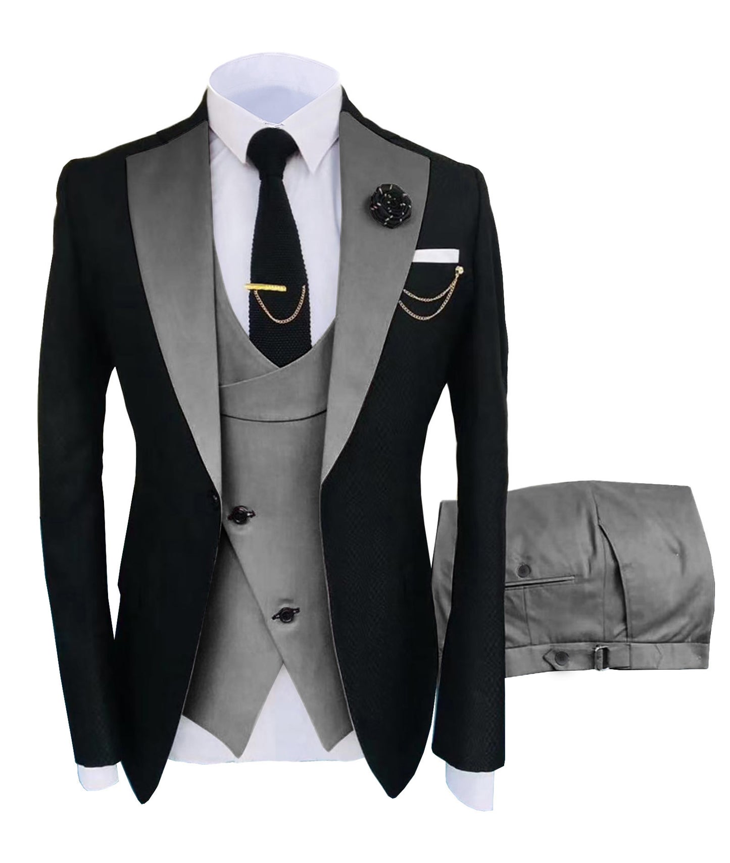 The Azure Sovereign – Three-Piece Ceremony Suit