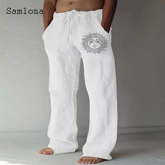 The Solstice Linen Trousers