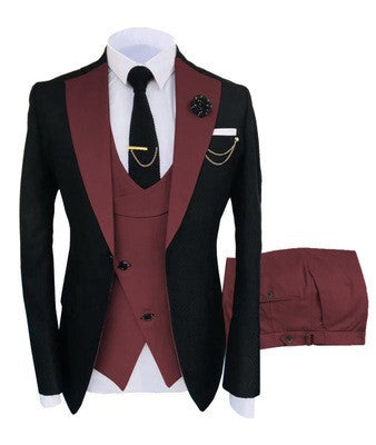 The Azure Sovereign – Three-Piece Ceremony Suit