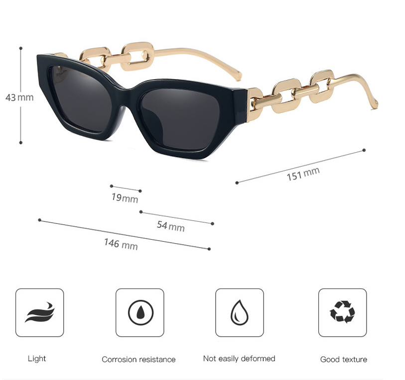 Golden Mirage Cat Eye Shades