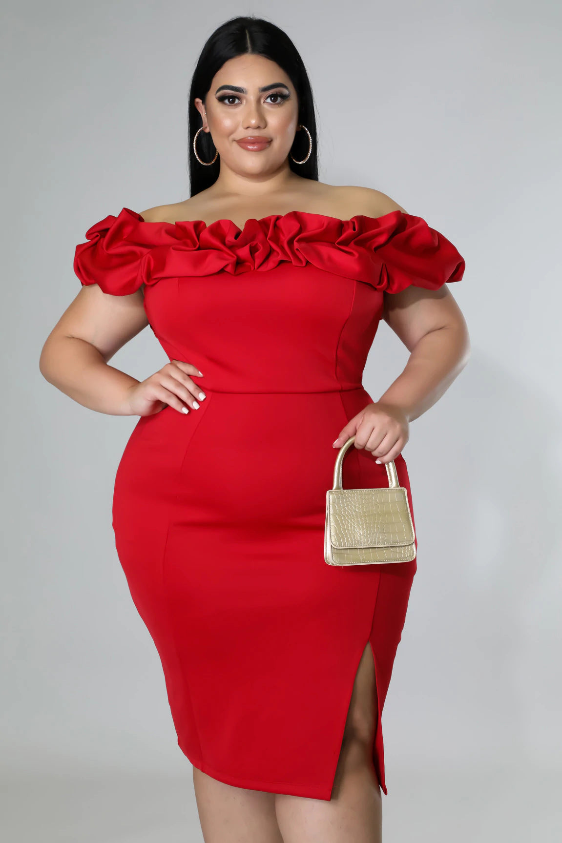 The Spotlight Curve Dress