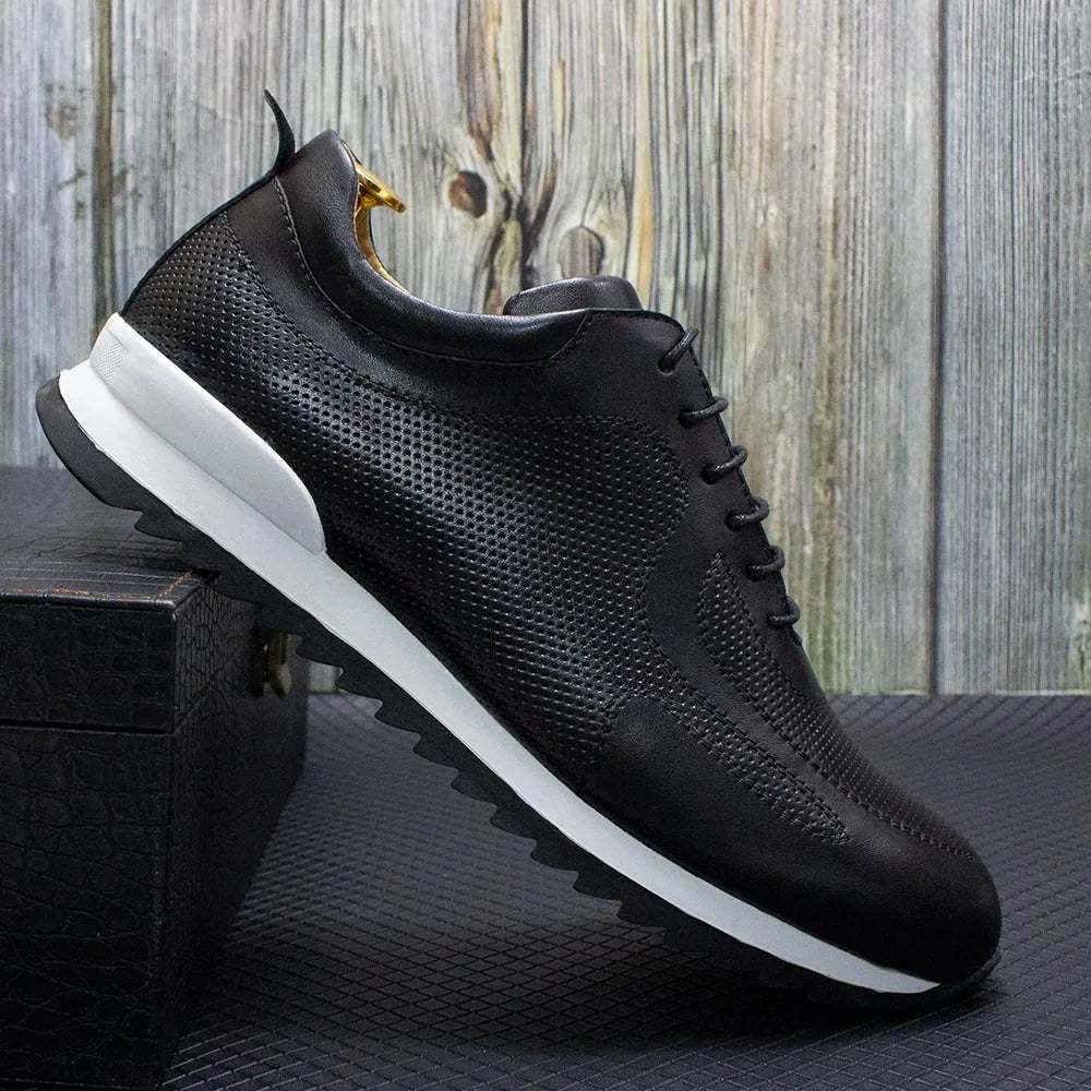 Executive Flex Leather Sneakers