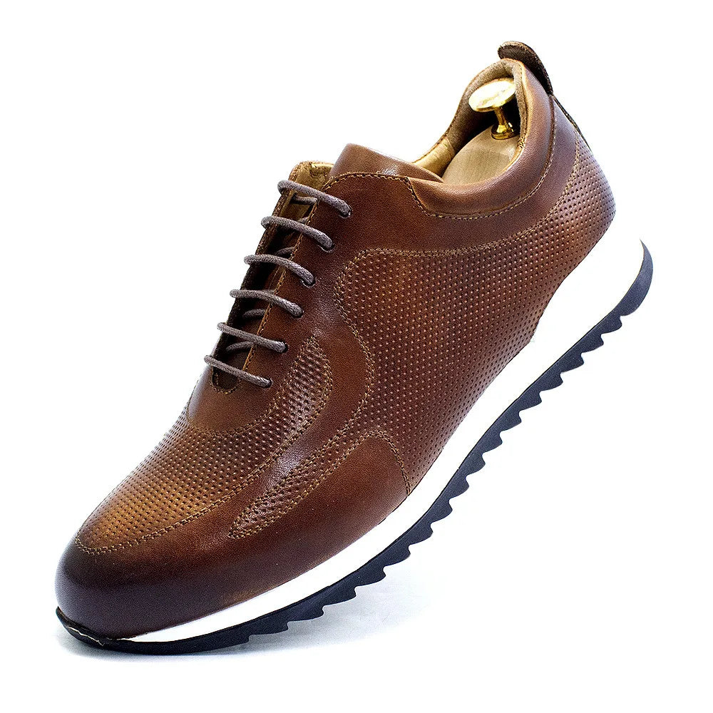 Executive Flex Leather Sneakers
