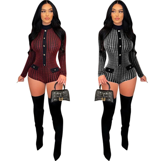 The “Midnight Heiress” Luxe Romper