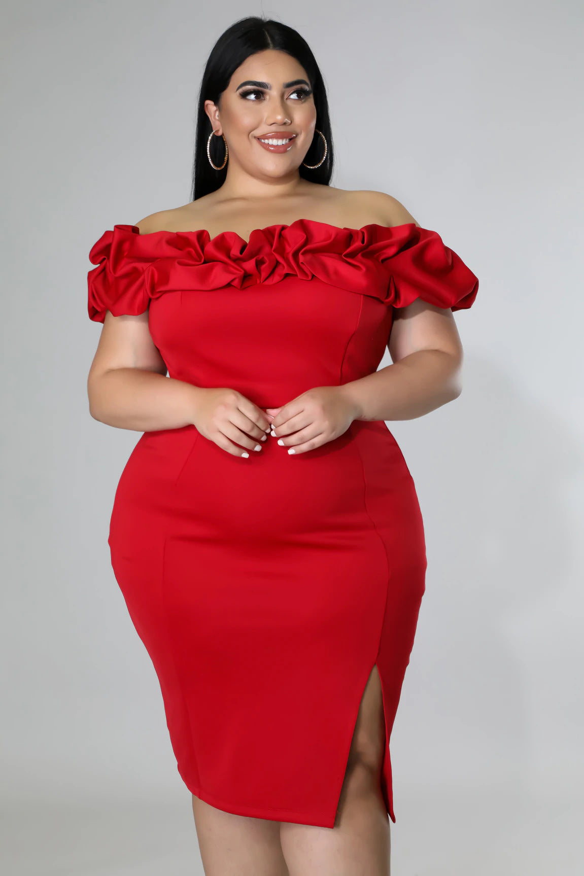The Spotlight Curve Dress