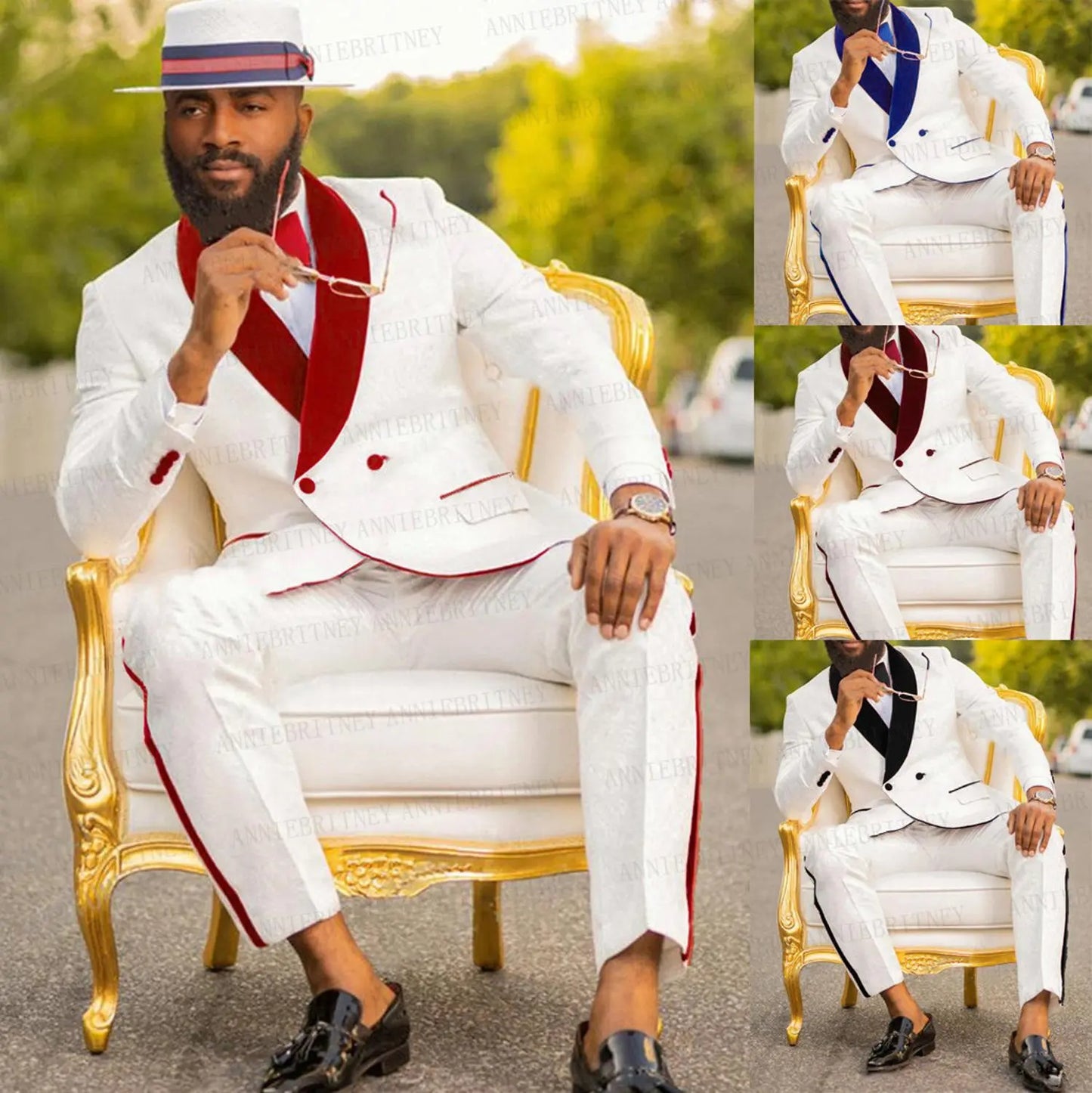The Regal Heir – Velvet Ceremony Suit