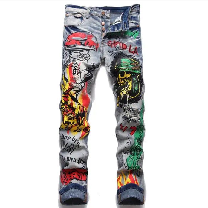 The Midnight Authority Stacked Jeans