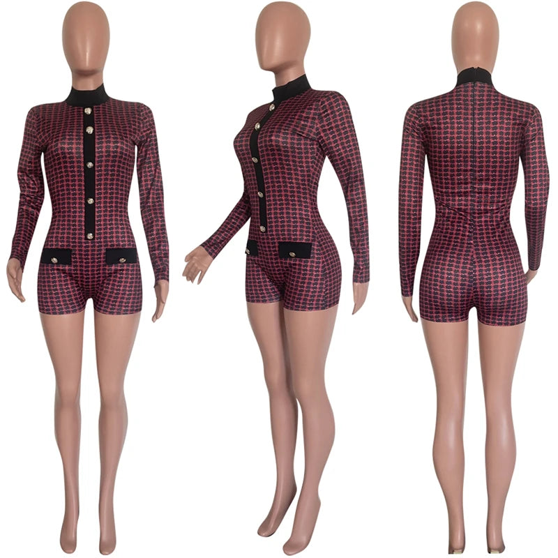 The “Midnight Heiress” Luxe Romper