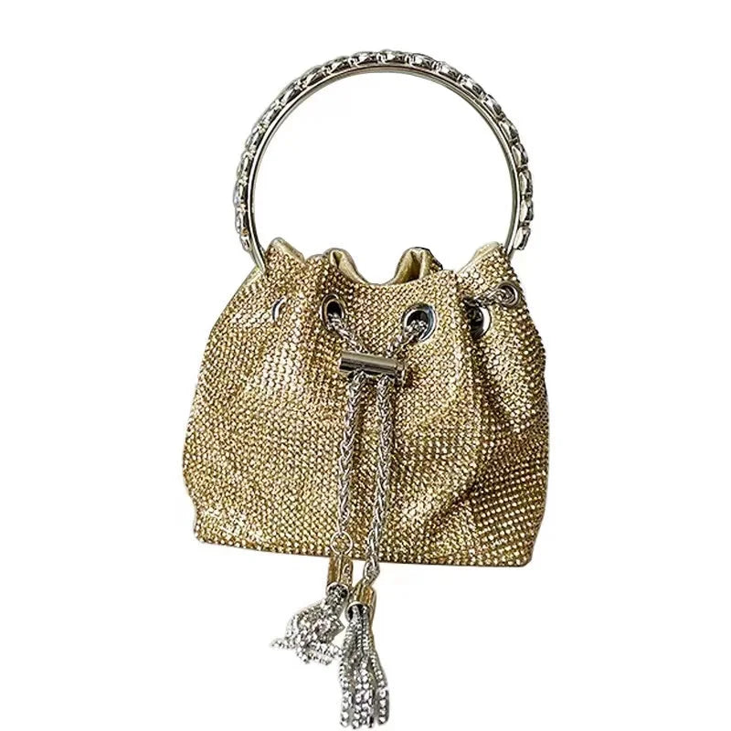 Diamond Halo Luxe Sandal & Bag Set