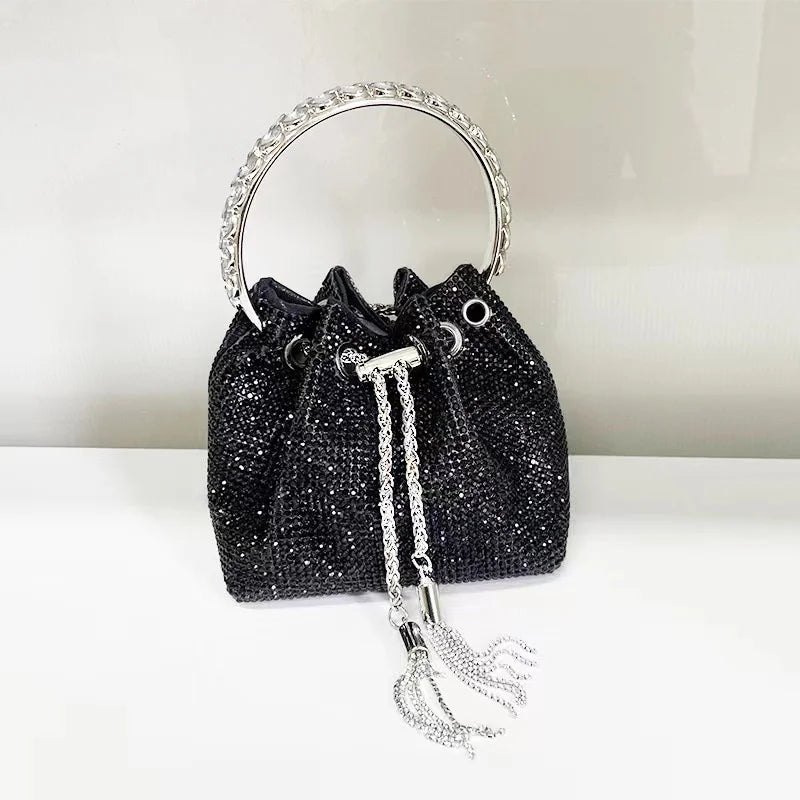Diamond Halo Luxe Sandal & Bag Set