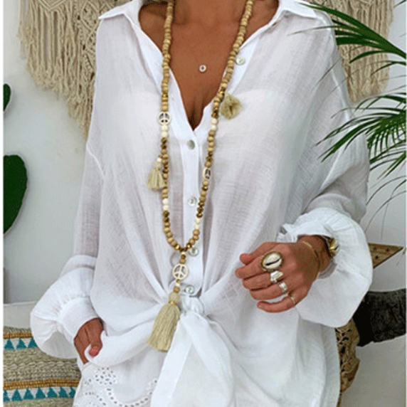 Soft Presence Relaxed Button-Down