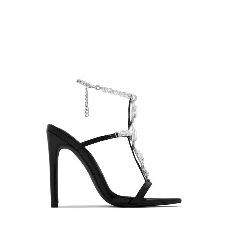 Diamond Halo Luxe Sandal & Bag Set