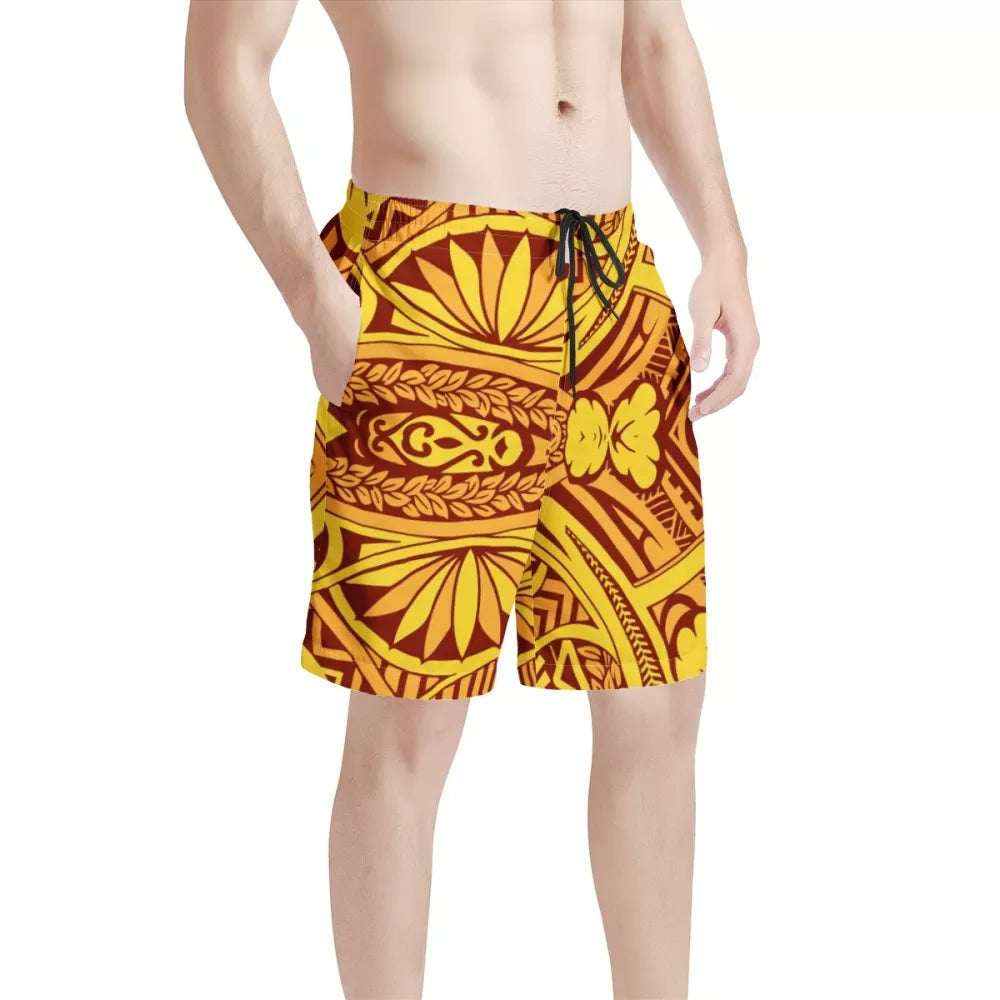 The “Island Legacy” Luxe Mesh Shorts