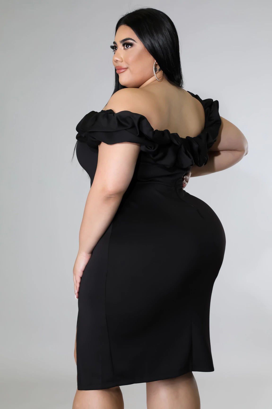 The Spotlight Curve Dress