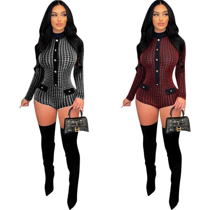 The “Midnight Heiress” Luxe Romper