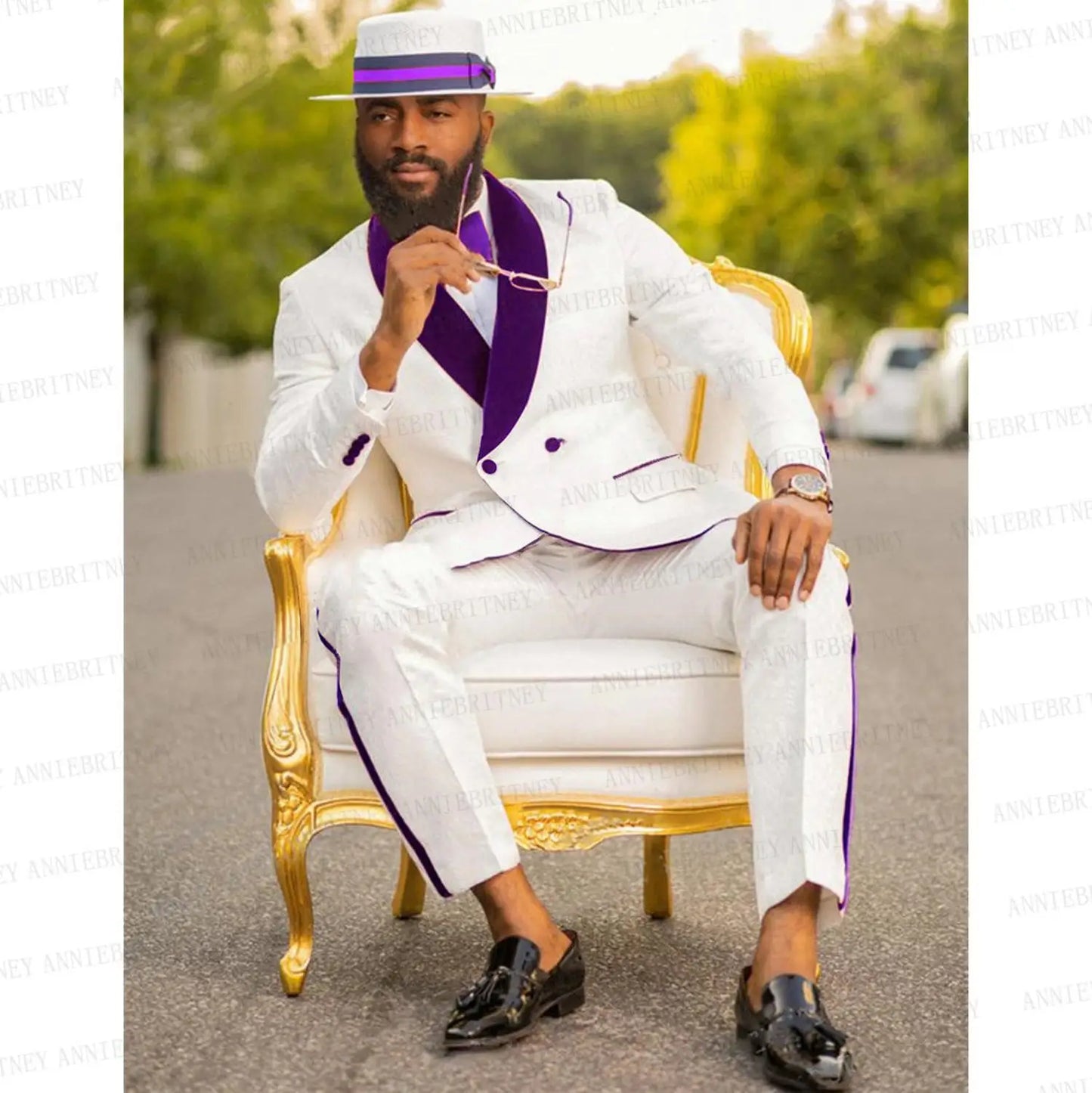 The Regal Heir – Velvet Ceremony Suit