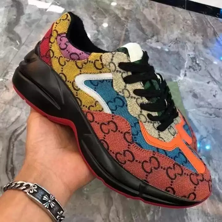 Urban Luxe Canvas Designer Sneakers