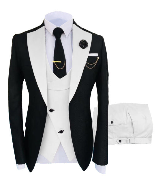 The Azure Sovereign – Three-Piece Ceremony Suit