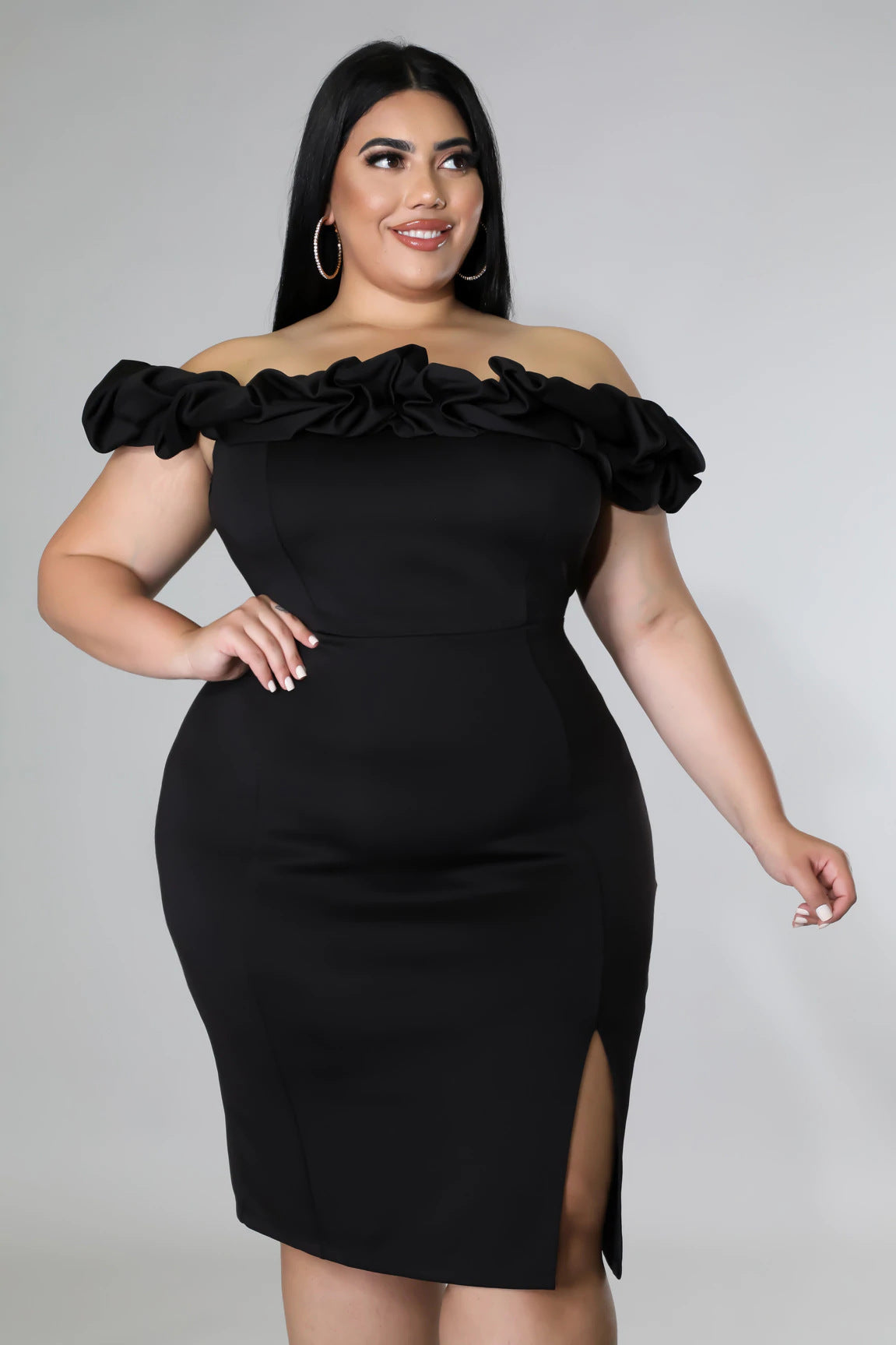The Spotlight Curve Dress