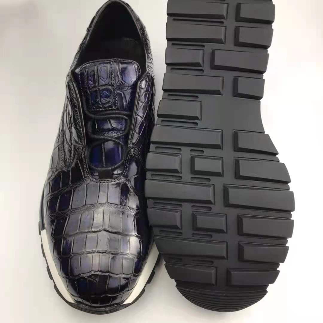 The Monarch Zip Leather Sneaker