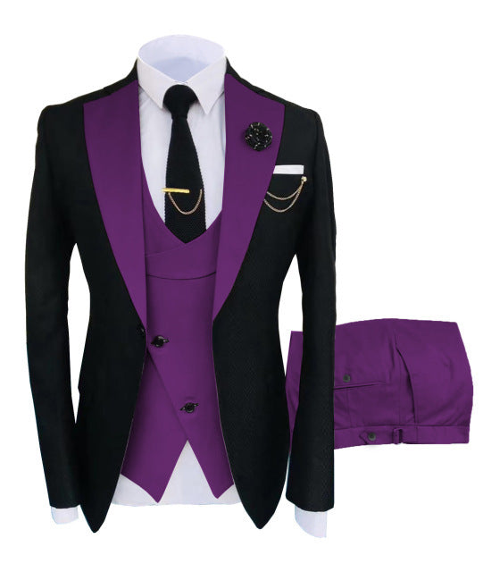 The Azure Sovereign – Three-Piece Ceremony Suit