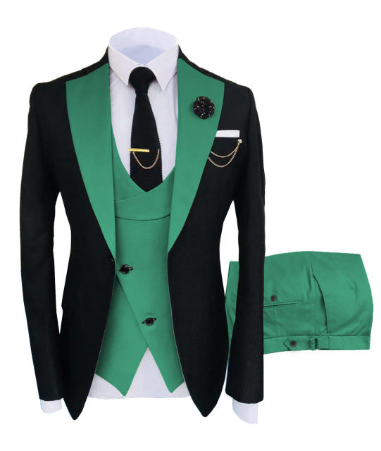 The Azure Sovereign – Three-Piece Ceremony Suit